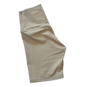 ODODOS Women's XS Shaker Beige High Rise 6" Bike Shorts Seamless Athleisure